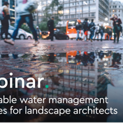 WEBINAR: Sustainable Water Management Practices for LAs