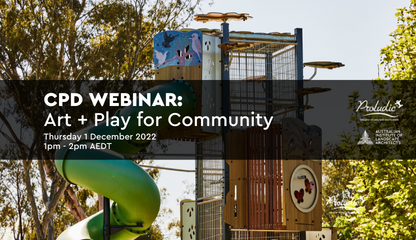 WEBINAR: Art + Play for Community, presented by Proludic