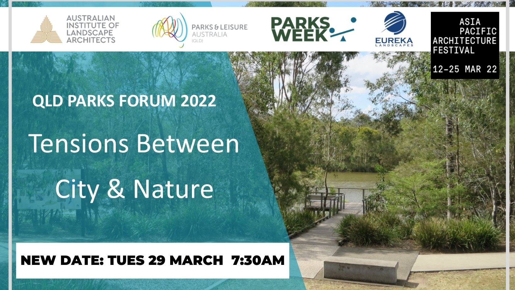 QLD AILA + PLA + APAF 2022 Parks Forum - NEW DATE