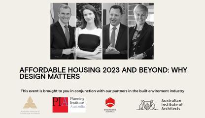 Affordable Housing 2023 and Beyond: Why Design Matters